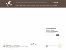 Tablet Screenshot of centre-kalya.com